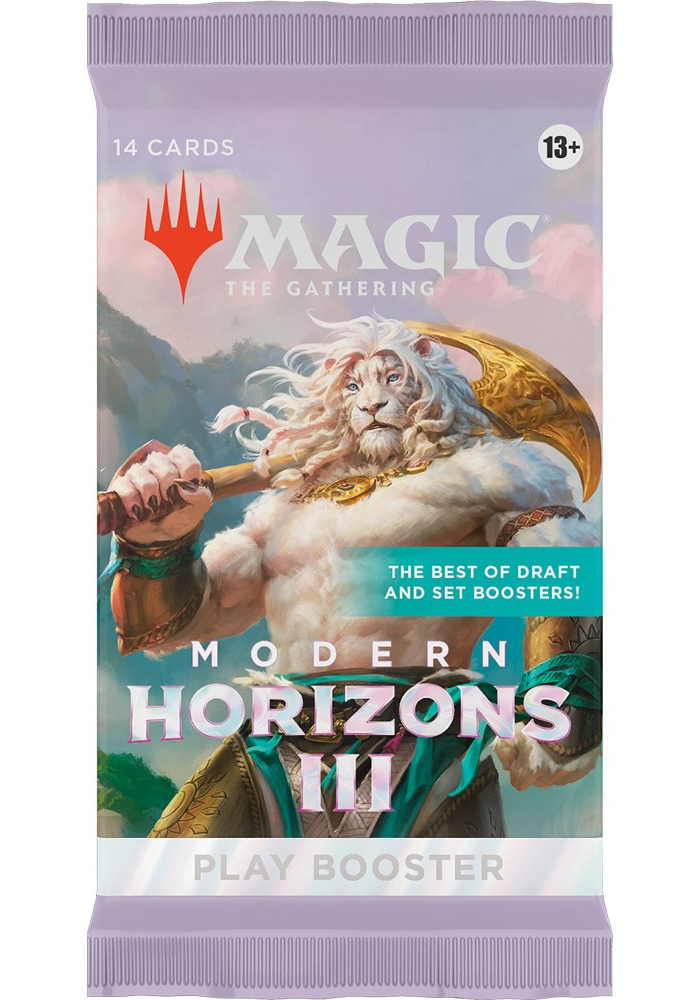 MODERN HORIZONS 3 PLAY BOOSTER PACK Pre-Order Card Deck & Book Masters MODERN HORIZONS 3 PLAY BOOSTER PACK Pre-Order Card Deck & Book Masters