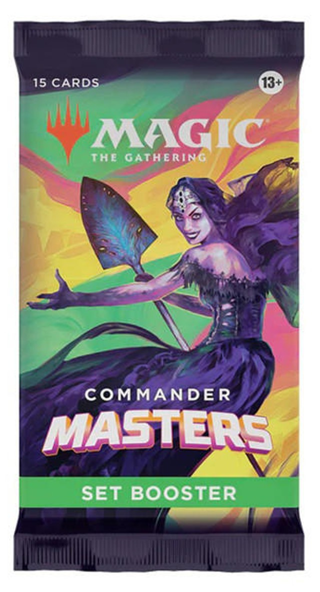 Commander Masters Set Booster Pack Card Deck & Book Masters Commander Masters Set Booster Pack Card Deck & Book Masters